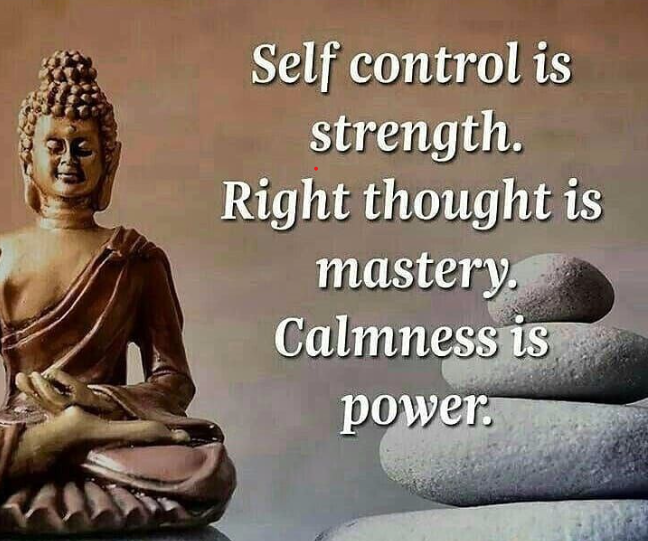 Self-Control is strength. calmness is mastery. you – tymoff