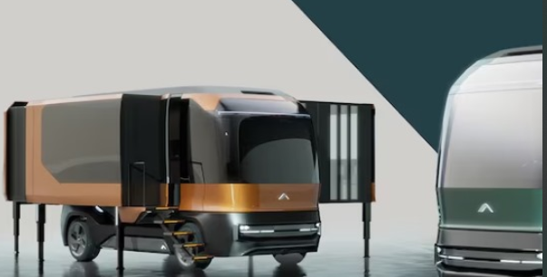 Is This Innovative Electric RV a Camper Van or a Transforming Marvel?